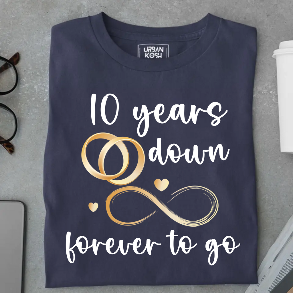 [Personalised] Forever To Go Premium T-Shirt – Valentine’s Day Special