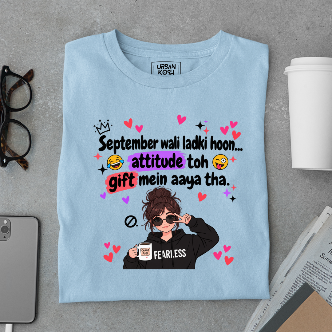 September Wali Ladki Graphic T-Shirt