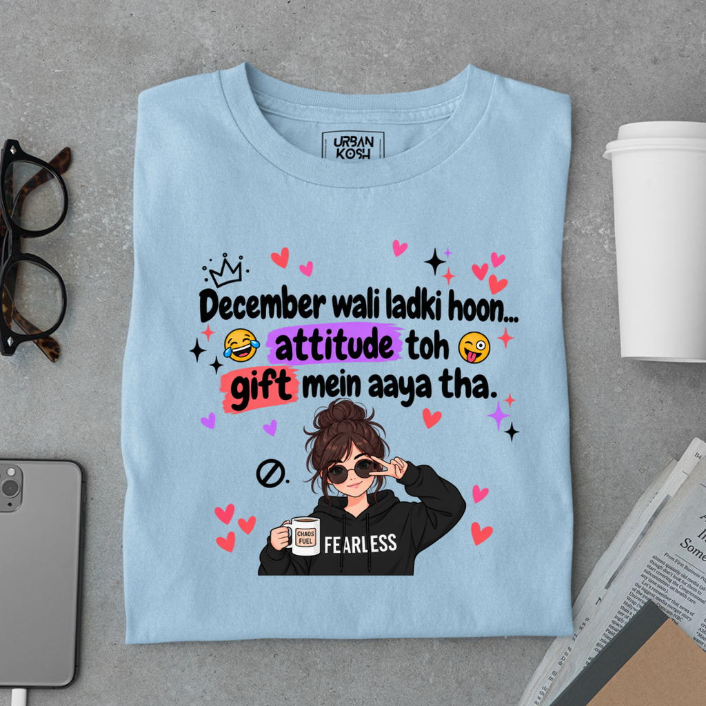 December Wali Ladki Graphic T-Shirt