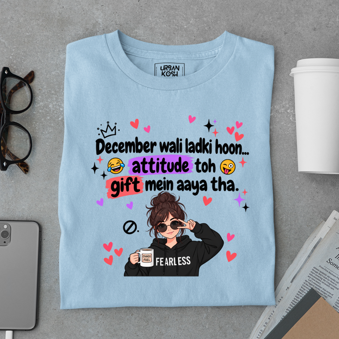 December Wali Ladki Graphic T-Shirt