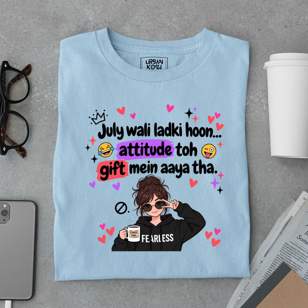July Wali Ladki Graphic T-Shirt
