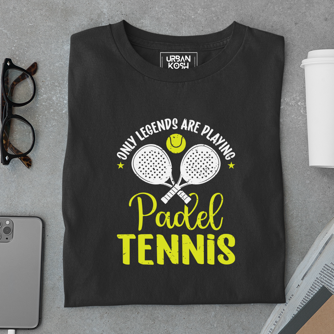 Only Legends Are Playing Paddle Tennis T-Shirt