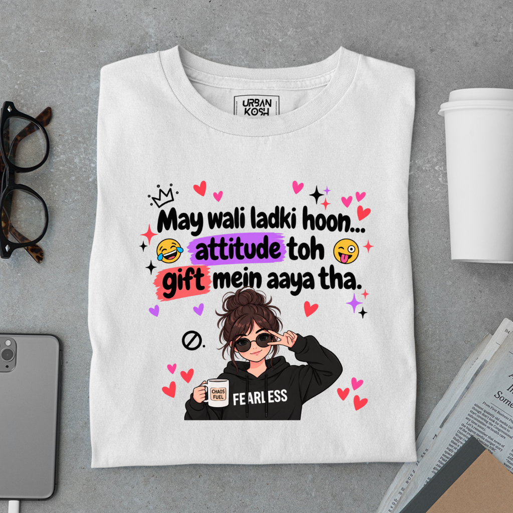 May Wali Ladki Graphic T-Shirt
