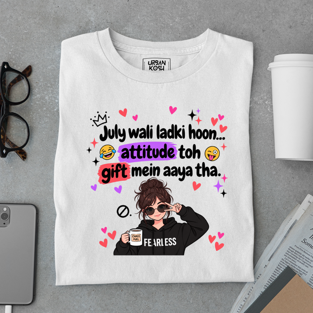 July Wali Ladki Graphic T-Shirt