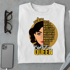 Birthday Queen T Shirt - Urban Kosh