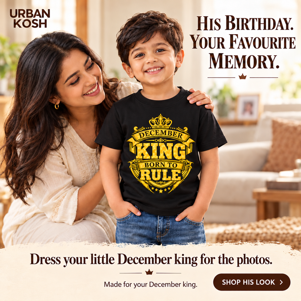 December King Born To Rule Kids T-Shirt