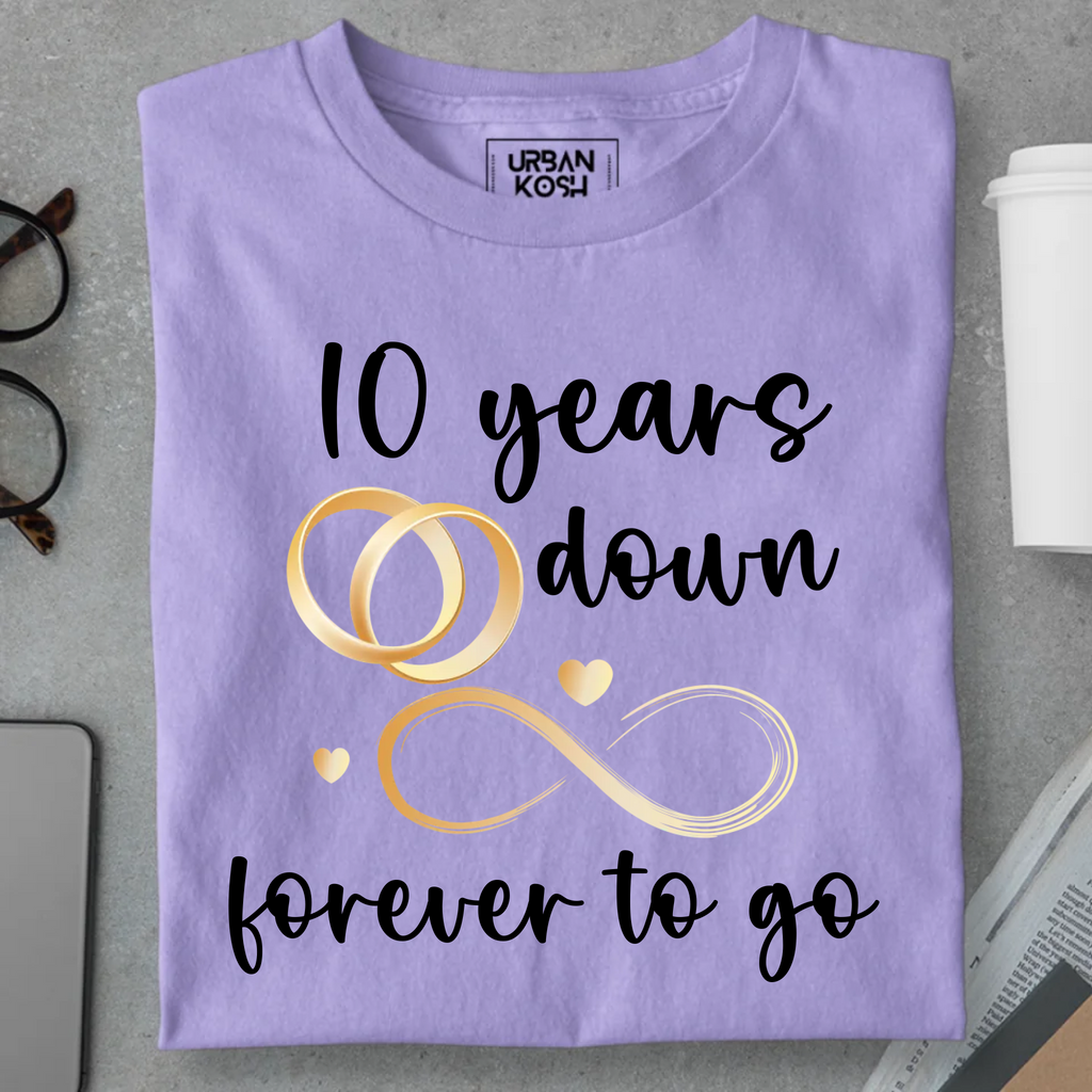 [Personalised] Forever To Go Premium T-Shirt – Valentine’s Day Special
