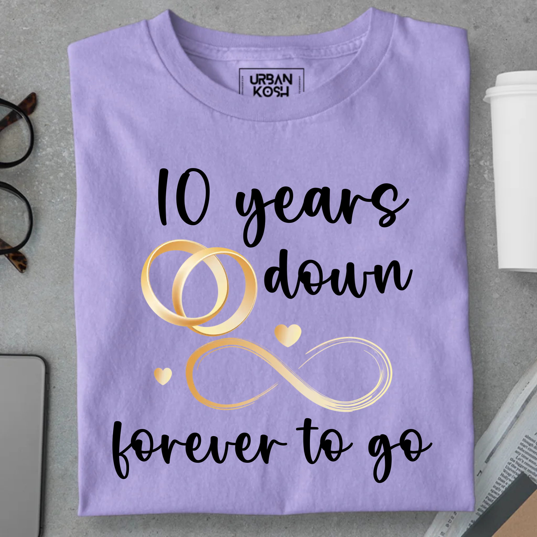 [Personalised] Forever To Go Premium T-Shirt – Valentine’s Day Special
