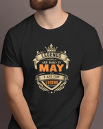 Load image into Gallery viewer, Legends are Made in May and I am the Legend T Shirt
