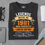 Load image into Gallery viewer, Legends Made in 1981 Limited Edition
