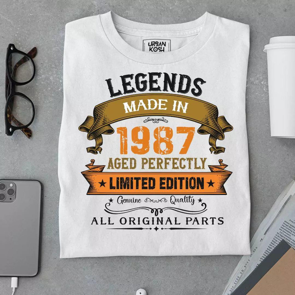 Made In 1987 Legends Made in 1987 Limited Edition | Birthday | Urban Kosh