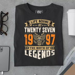 Life Begins at 27, 1997 The birth of Legends