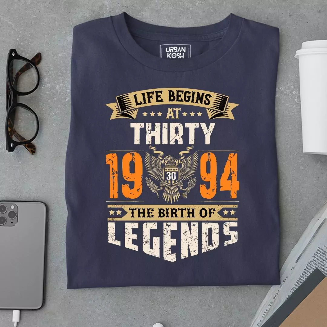 Life Begins at 30, 1994 The birth of Legends