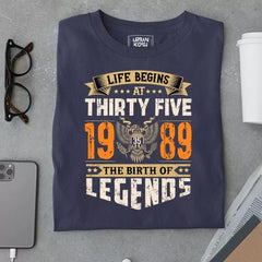 Life Begins at 35, 1989 The birth of Legends