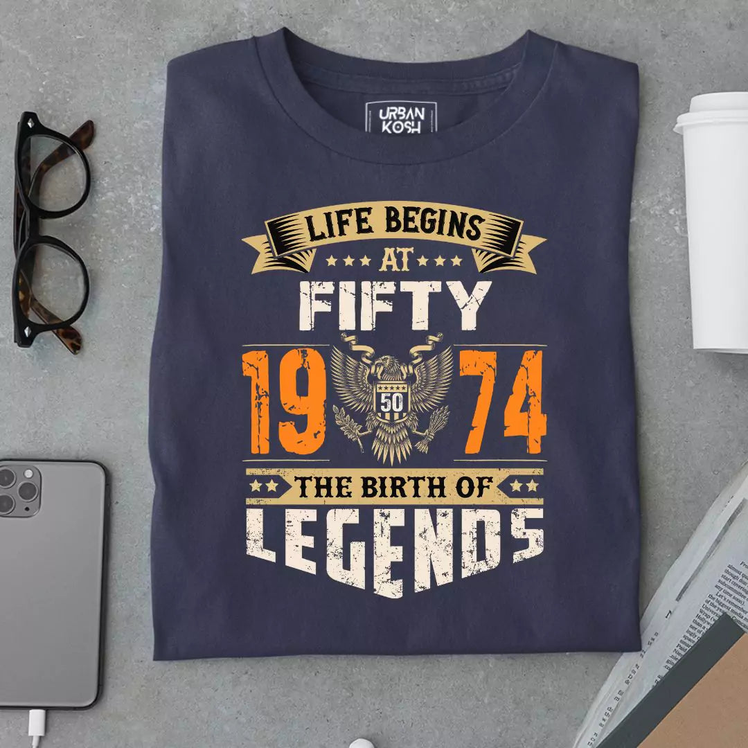 Life Begins at 50, 1974 The birth of Legends