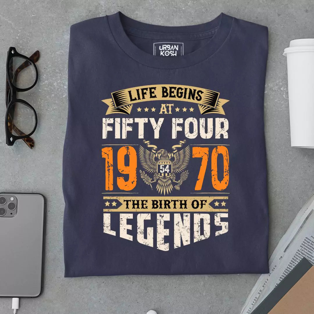 Life Begins at 54, 1970 The birth of Legends