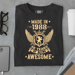 Made in 1988, 36 Years of being Awesome