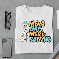 Meri Bat Meri Batting T Shirt