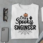 Load image into Gallery viewer, One Spooky Engineer T shirt
