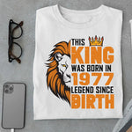 Load image into Gallery viewer, This King was born in 1977 Legend T Shirt
