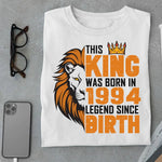 Load image into Gallery viewer, This King was born in 1994 Legend T Shirt
