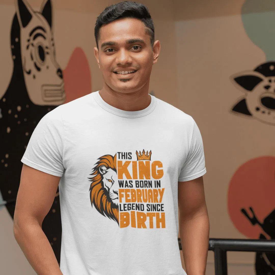 This King was born in February Legend T Shirt